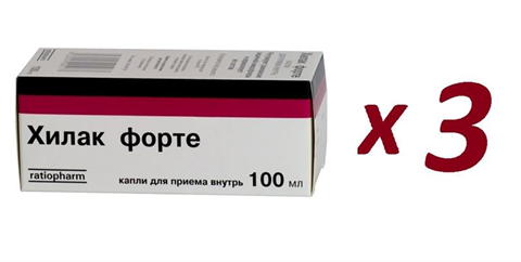 хилак форте капли 100 мл n3 флакона фото