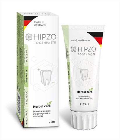 хипзо з/паста хербал кеа 75мл укрепление и защита зубов на травяной основе фото