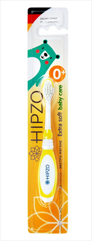 хипзо з/щетка детская хэппи бэби 0 плюс  фото