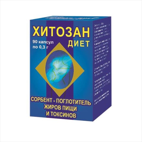 хитозан-диет, капс 300мг n90 фото