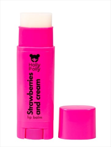 холли полли бальзам для губ крейзи ин лав клубника со сливками 4,8г фото
