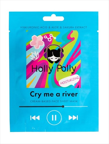 холли полли маска для лица ткан гиалурон/алоэ/эк-т сакуры n1 фото