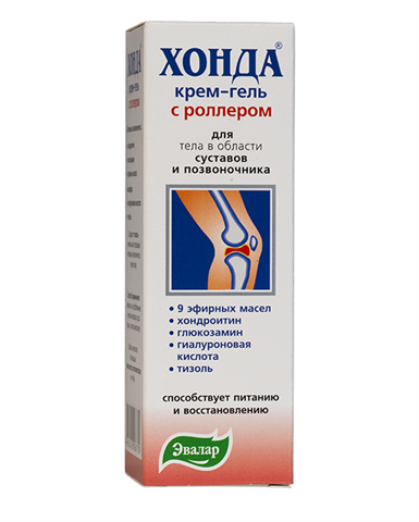 хонда крем-гель 50 мл с роллером фото