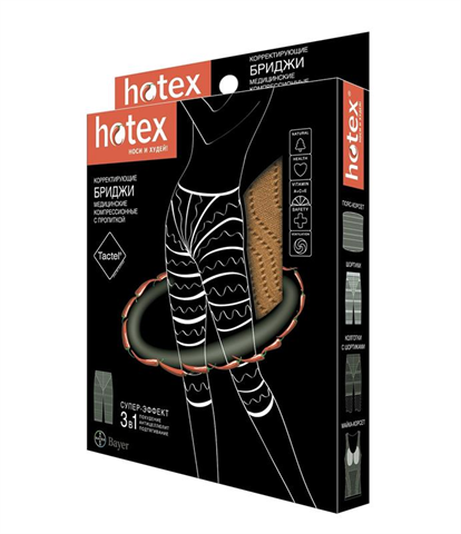 хотекс бриджи корректирующие бежевые фото