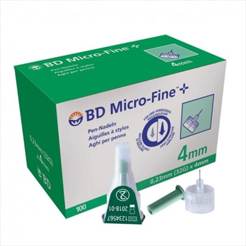 bd микро-файн плюс иглы для шриц-ручки 0,23ммx4мм р 32g n100 фото