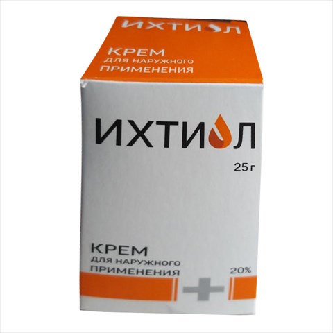 ихтиол крем для наруж примен 20% 25г фото