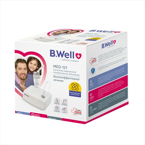 ингалятор компрессорный b well арт med-121 фото