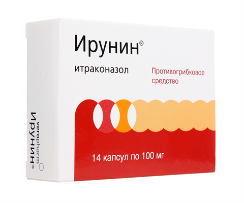 ирунин 100 мг n14 капс фото