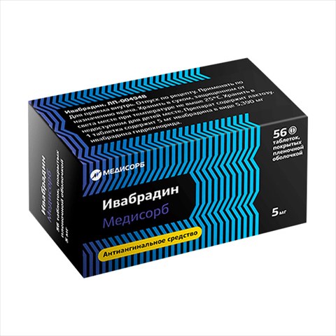 ивабрадин-медисорб таб ппо 5мг n56 фото