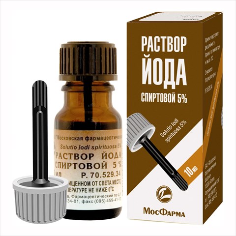 йод р-р для наруж примен спирт 5% 10мл плюс лопатка фото