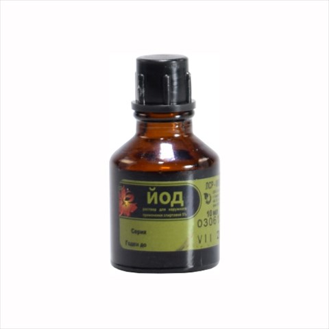 йод р-р для наруж примен спирт 5% 25мл фото