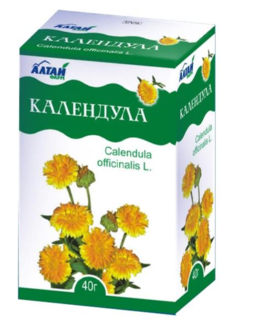 календула цветки 40 г фото