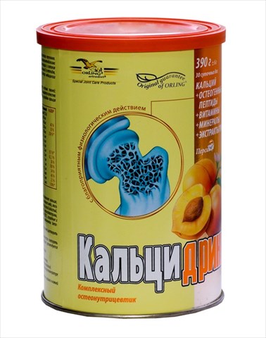 кальцидринк персик порошок 390 г фото