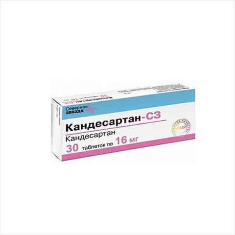 кандесартан-сз таб 16мг n30 фото