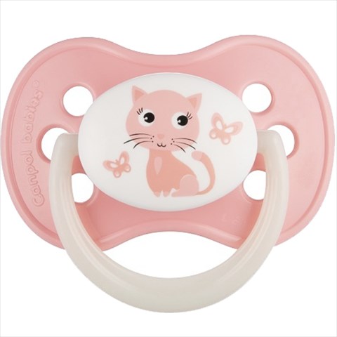 канпол бэби animals пустышка латекс арт 22/593 0-6 мес розов фото