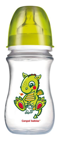 канпол бутылочка 35/200 для кормления с широким горлом 240 мл фото