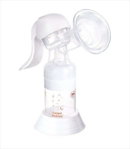 канпол basic молокоотсос ручн арт 12/205 с бутылочкой фото