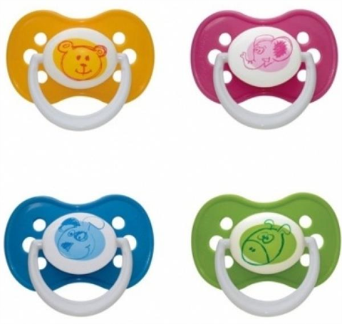 канпол пустышка латексная зверушки 6-18 месяцев (22/602) фото