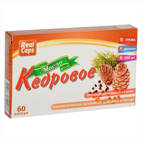 кедровое масло 0,3 капс n60 фото