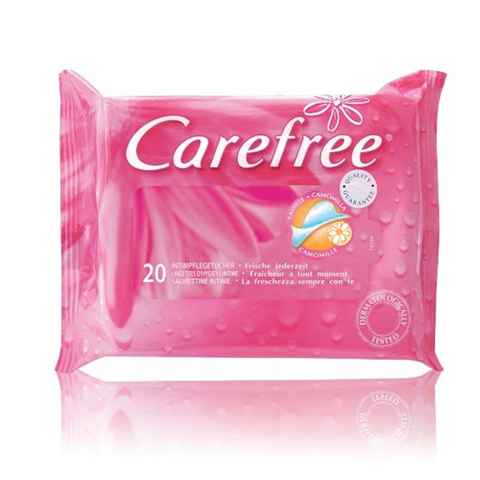 кэфри салфетки влажные ромашка n20 для интимной гигиены фото