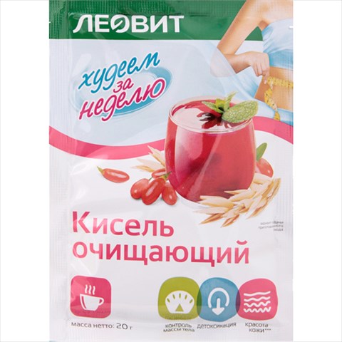 леовит кисель диетический пак 20г n5 очищающий фото