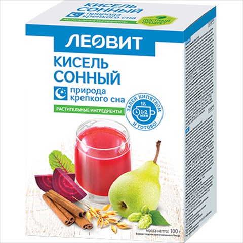 леовит кисель диетический пак 20г n5 сонный фото