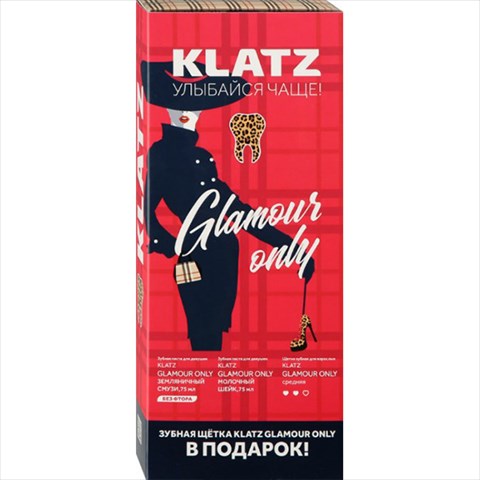 клатц набор з/п земляничный смузи 75мл плюс з/п молочный шейк 75мл плюс з/щ средняя фото