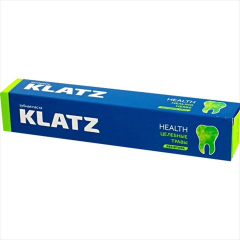 клатц з/паста хелз целебные травы б/фтора 75мл фото