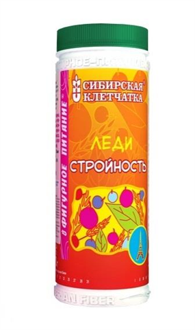 клетчатка сибирская леди стройность 120 г фото