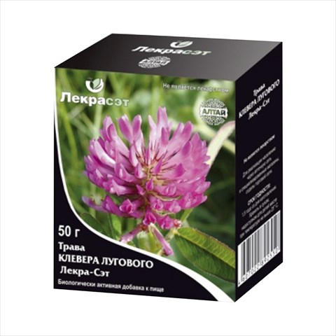 клевер луговой трава 50,0 фото