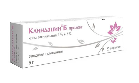клиндацин б пролонг крем вагинальный 6 г фото