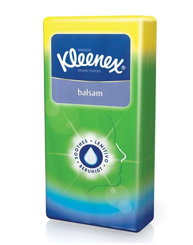 клинекс платки бумажные бальзам n9 фото