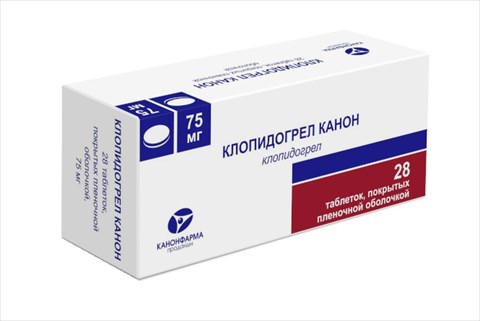 клопидогрел-канон таб ппо 75мг n28 фото