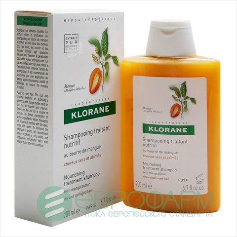 клоран шампунь с экстрактом манго 200мл фото