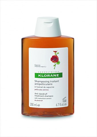 клоран шампунь с настурцией 200 мл для сухих волос против перхоти фото