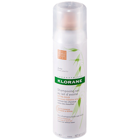 клоран шампунь сухой с овсом тонированный 150 мл спрей фото