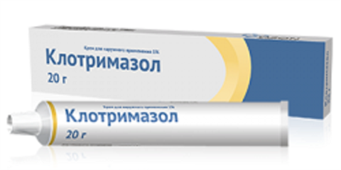 клотримазол крем 1% 20 г фото
