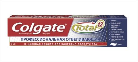 колгейт зубная паста тотал 12 отбеливающая 50 мл фото