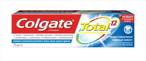 колгейт тотал 12 про з/паста 75мл видимый эффект фото