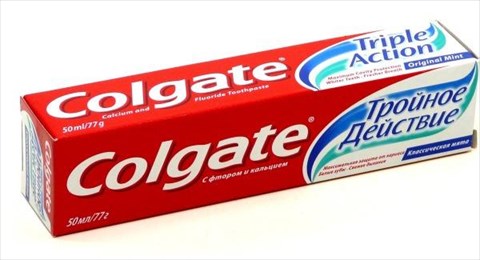 колгейт зубная паста тройное действие 50 мл фото