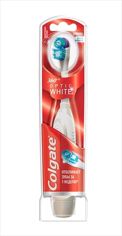 колгейт 360 оптик вайт з/щетка электр средн жест фото