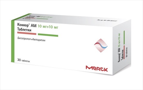 конкор ам таб 10мг плюс 10мг n30 фото