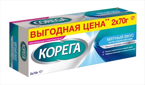 корега крем экстра сильный мятный 70г n2 для фикс з/протезов фото