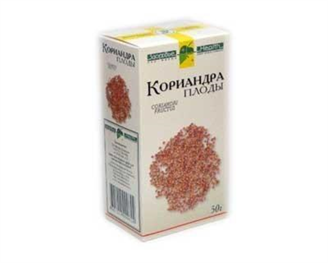 кориандр плоды пач 50г фото