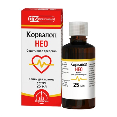 корвалол нео капли для внутр примен 25мл фото