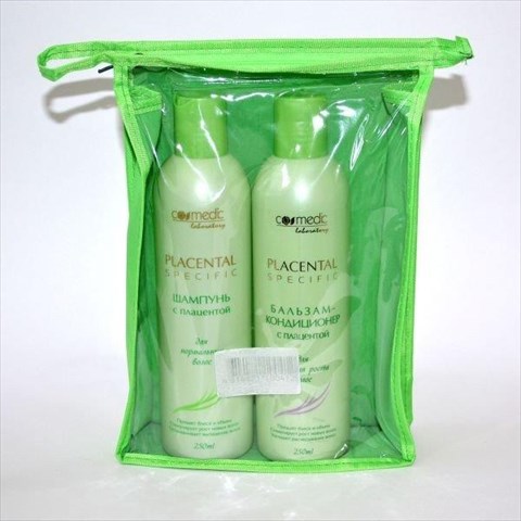космедик набор (шампунь для нормальных волос плюс бальзам) фото
