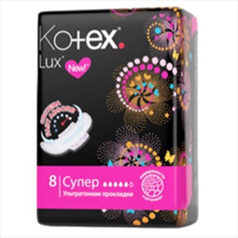котекс прокладки люкс супер n8  фото