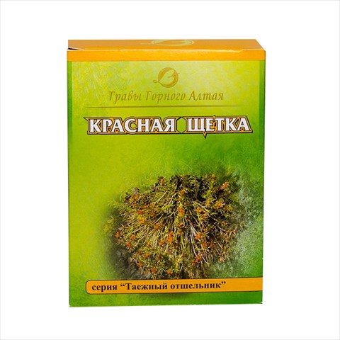 красная щетка, пачка 30г фото