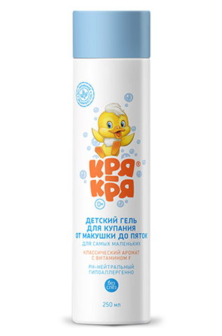 кря-кря гель для купания 250мл от макушки до пяток фото