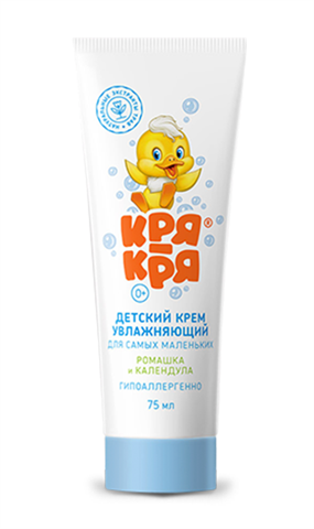 кря-кря крем увлажняющий ромашка/календула 75 мл фото